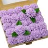 Simulated Hydrangea Flowers Realistic Artificial Hydrangeas for Diy Wedding Bouquets Party Decor Long Stem Fake for Floral
