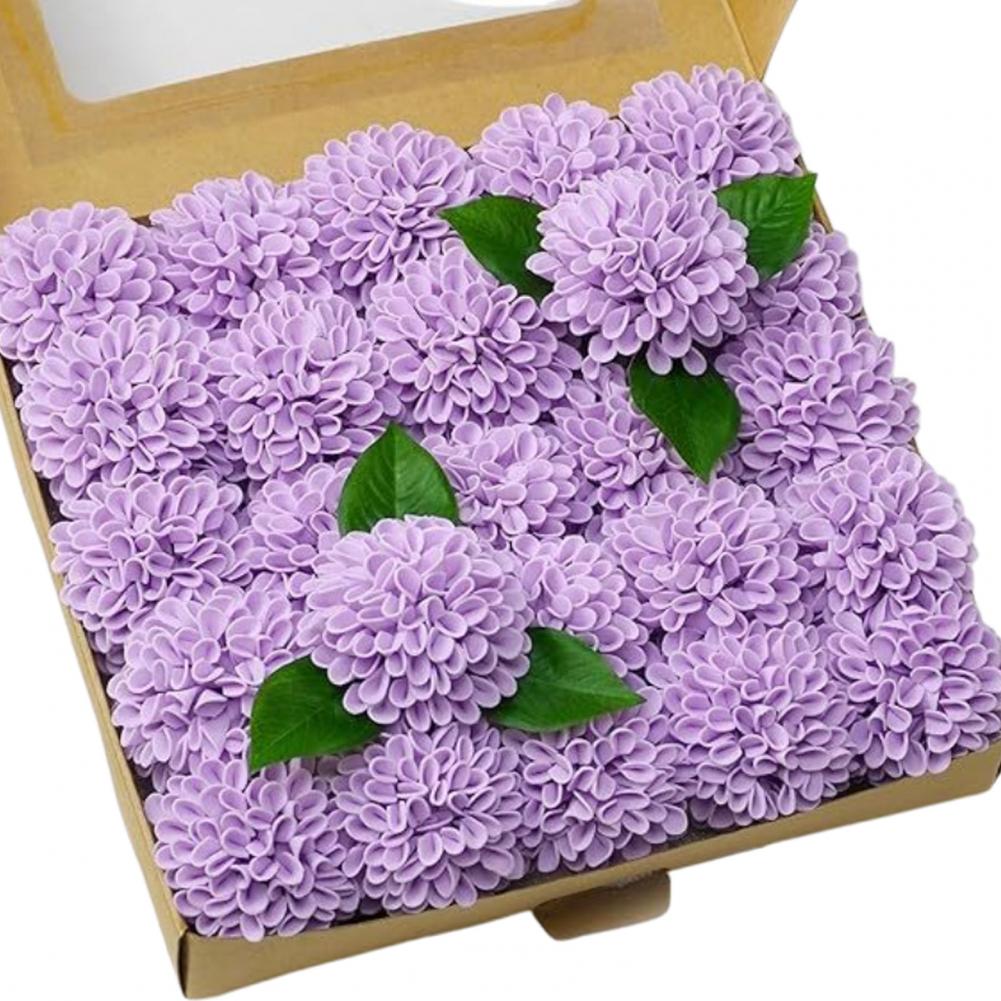 Simulated Hydrangea Flowers Realistic Artificial Hydrangeas for Diy Wedding Bouquets Party Decor Long Stem Fake for Floral