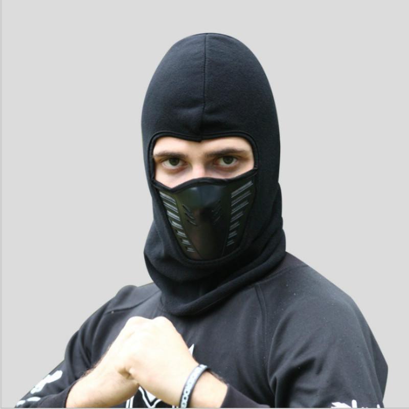 Motorcycle Cycling Skiing Sports Windproof Fleece Winter Beanies Balaclava Hat