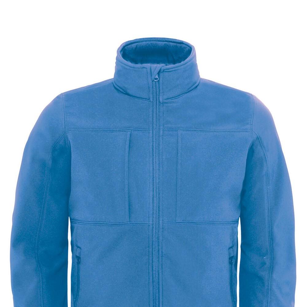 B&C Mens Hooded Soft Shell Jacket