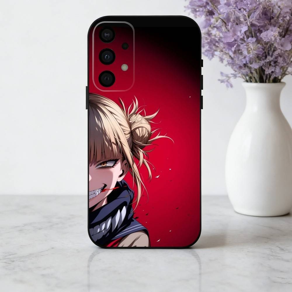 A-Anime H-Himiko-O T-Toga Phone Case For Samsung Galaxy A73,A72,A71,A70,A53,A52,A51,Soft Silicone Black Cover