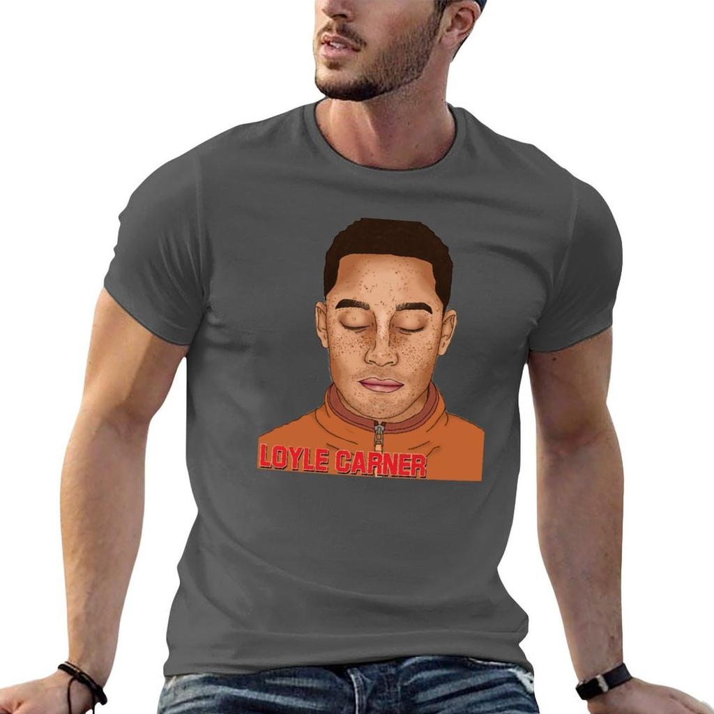 Loyle Carner Art Print TShirt Casual Light Summer Short Sleeve Top