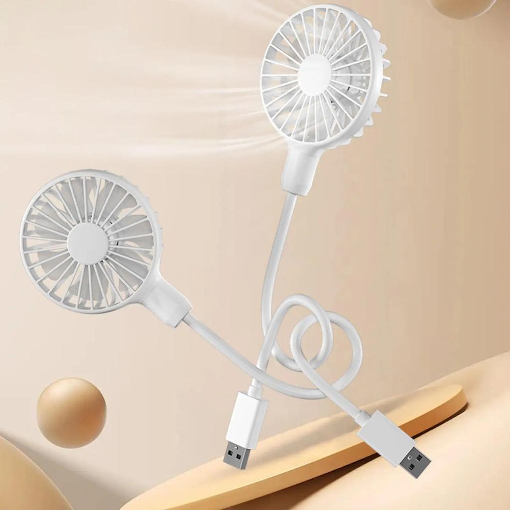 USB Plug in Fan Plug and Play Low Noise Portable Fan with Switch Adjustable Cooling Fans for Indoor Outdoor Fishing Garage fan