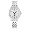 The Clock House MBF5004-SI1A Men's Stylish Business and Formal Analog Waterproof Wristwatch, White