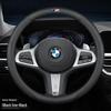 Premium Genuine Leather Steering Wheel Cover for BMW 3, 5, X1-X7 Series