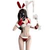Sex Lingerie Sexy Bunny Suit Three-Point Christmas Uniform Female Seduction Bra Pajamas