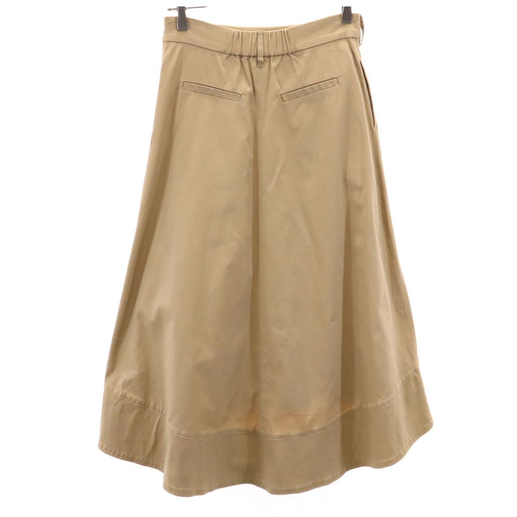 SENSE OF PLACE Mimole Length Flare Skirt FREE Beige Urban Research Women Used