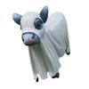 Halloween Ghost Figurines Centerpieces Spooky Resin Cow Ghost Statue Garden Decor Halloween Decorations for Porch Lawn