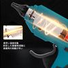 zmart 280C Cordless Hot Melt Glue Gun, Portable, Rechargeable, Includes 10 11mm Glue Sticks, DIY Repair Tool, Compatible with Makita 18V Batteries