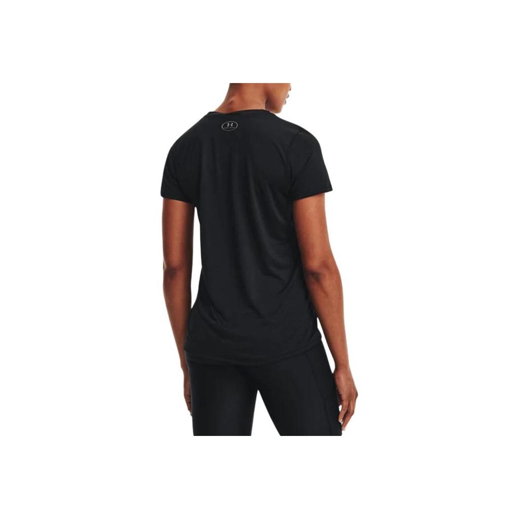 Under Armour Locker Tech Loose Lightweight Fashionable Versatile Short Sleeve Regular T-Shirt Women Tops 1305510-001