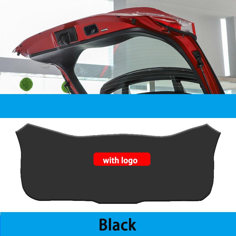 Автомобильный задний багажник Задняя дверь Защитный коврик от пинка Кожаная декоративная накладка Для Toyota CHR CH-R CH R 2018 -2024 Аксессуары