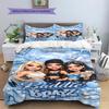 Bratz Doll Pattern Bedding Quilt Set Quilt Cover Pillowcase Home Decoration Gift (1 * duvet cover + 2 * pillowcase, without core)