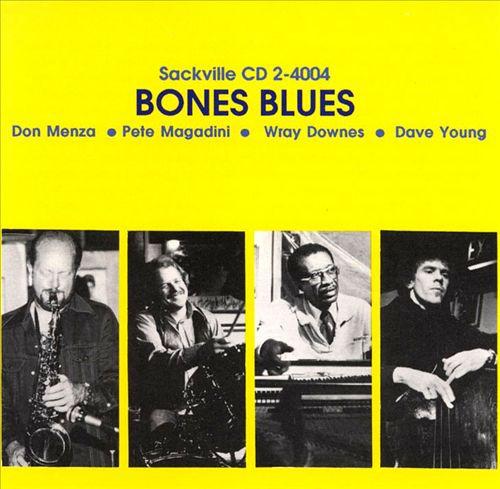 

CD PETE MAGADINI Bones Blues CD24004 SACKVILLE RECO 1996 Canada Jazz Used