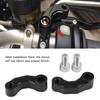Mirror Riser Adapter, Motorcycle Mirror Mount Riser Extender Adapter, Motorcycle Mirror Riser Extension Bracket