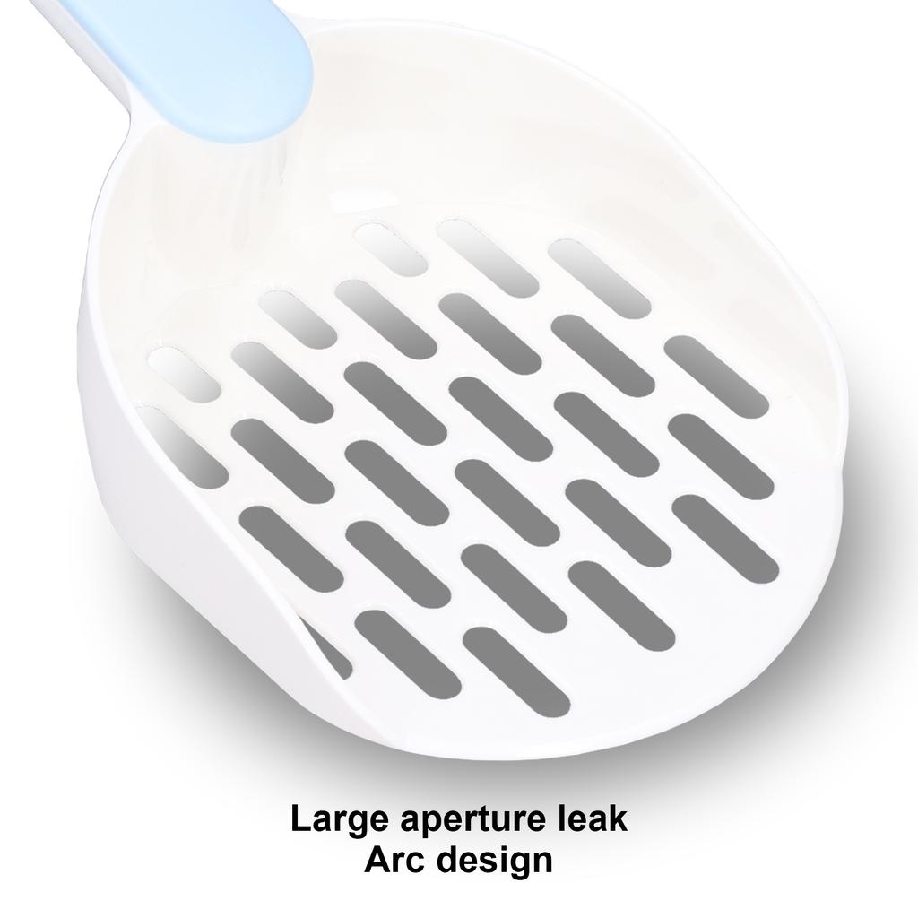 Cat Litter Scoop Plastic Thickened Kitty Litter Sift Shovel for Small Pet Litter Boxes Cleaning