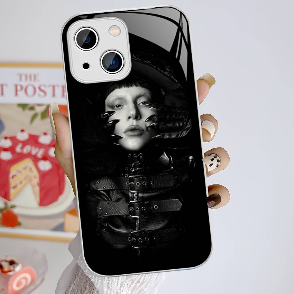 

Lady Gaga Ablums For IPhone 14 13 12 Mini 11 Pro XS Max X XR 14 Plus Tempered Glass Cover iphone 14 pro