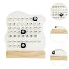 Desk Calendar Decoration Accessories Cute Unique Aesthetic Month Date Display Planner