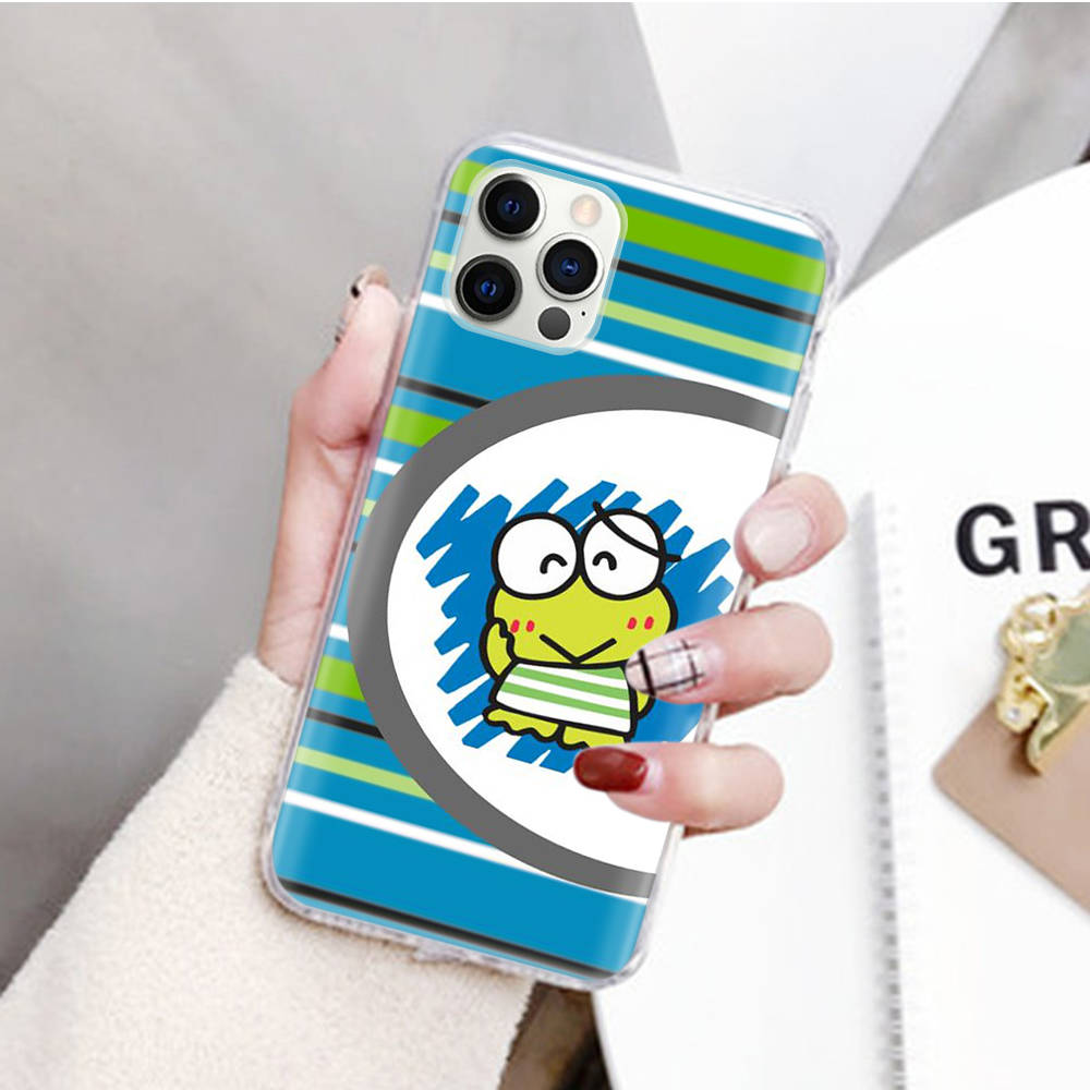 

Прозрачный чехол JZ9 Keroppi для Samsung A04 A14 A23 M33 M53 Realme 10 9 C35 C55 VIVO Y02 X80 Infinix Hot 30 Note 11 Tecno Spark 8P Pro Infinix Hot 10S пламенный