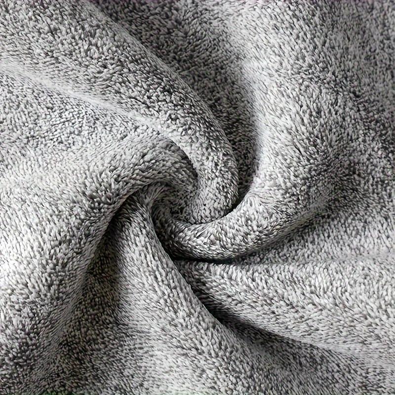 50/100 Pcs Gray Microfiber Cleaning Cloth Set - Soft & Absorbent - Perfect for Home, Office, Car Washing, Glass