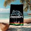 panthers Fashion Beach Towel: Ideal for Summer Adventures Soft, absorbent and quick drying suitable for swimming and bathing