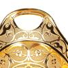 Zinc Alloy Fruit Tray Oval Shape Serving Tray Elegant Decorative Tray  Kitchen Counter