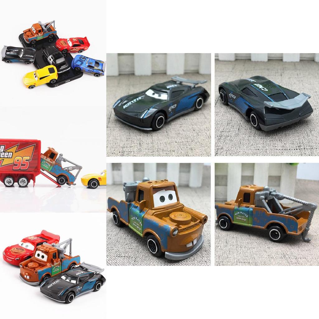 Exquisite 7 Pcs 164 Route 66 Car Toys Model Alloy Diecast Pvc Vehicles For Kids