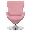 Egg Chair Pink Velvet