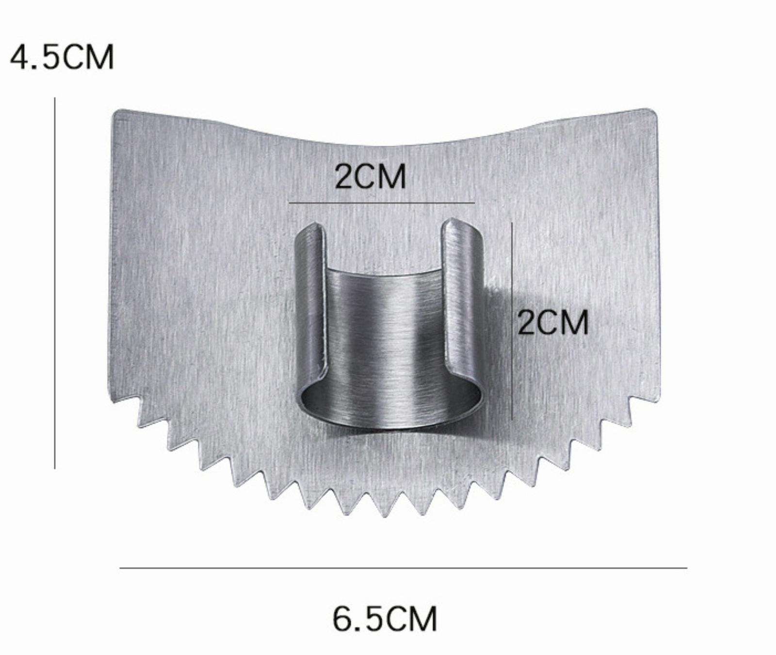Kitchen Gadget Vegetable Cutter, Multifunctional Vegetable Cutter, Peeler, Stainless Steel Finger Protector One Size