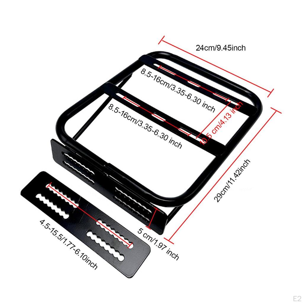 Motorcycle Trunk Bracket Iron Electric Vehicle Easy To Install Mounting