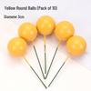 Cake Decoration Balls: Gold & Silver Spheres for Baking & Christmas Decor