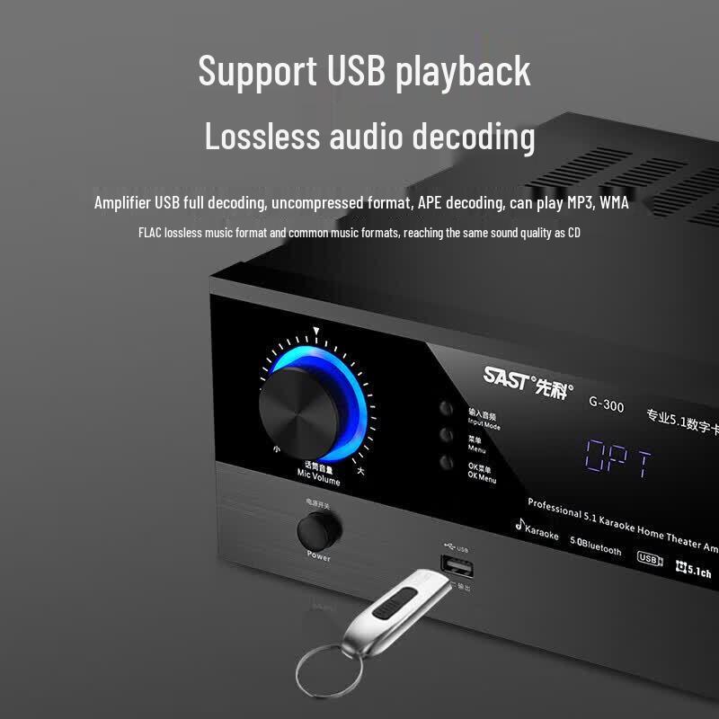 SAST A-17 Professional Wall-Mounted Multimedia Amplifier System (CN Version)