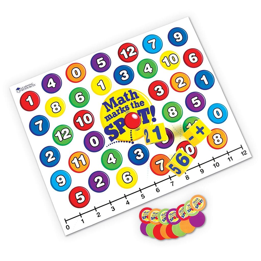 Learning Resources Math Marks the Spot™ Floor Game, LER 0383