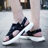 Men's Sandals New Summer Beach Shoes Breathable Outer Wear Dual-Use Non-Slip Soft Back Thick Back Slippers