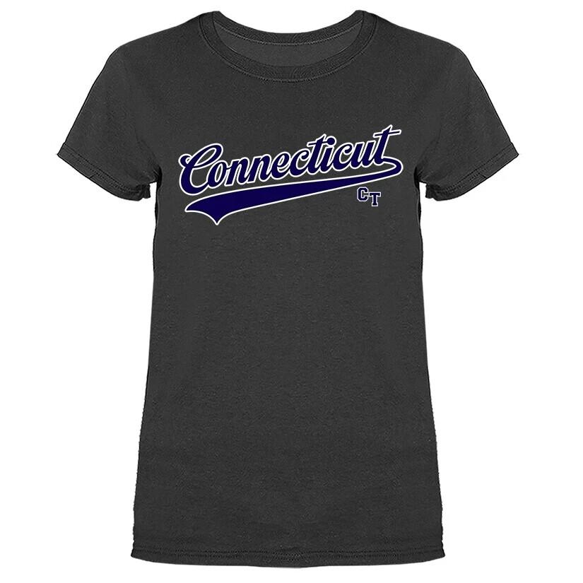State of Connecticut Swoosh Women s T-shirt Unisex T-Shirt S