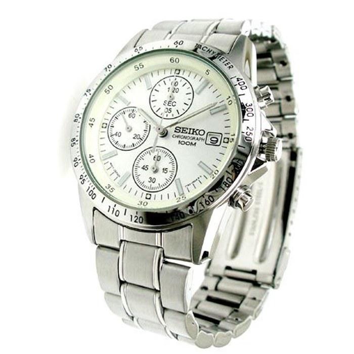 Seiko SND363PC Men's Watch (Silver)