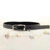 Versatile Leather Belt Casual Thin Waist Strap Women Pin Buckle Waistband