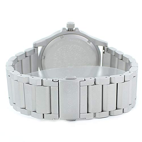 SKAGEN FISK Men's and Women's Watch, Black Dial, Silver, Unisex, SKW6666 [Parallel Import]