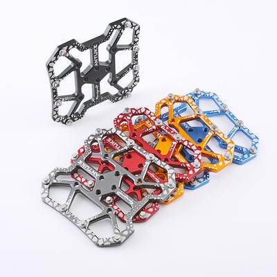 Aluminiumlegierung Fahrrad Pedale Schuhplatten Schloss Fußpedal Selbstverriegelndes Gerät Abriebfest Mountainbike Fahrzubehör Zubehör