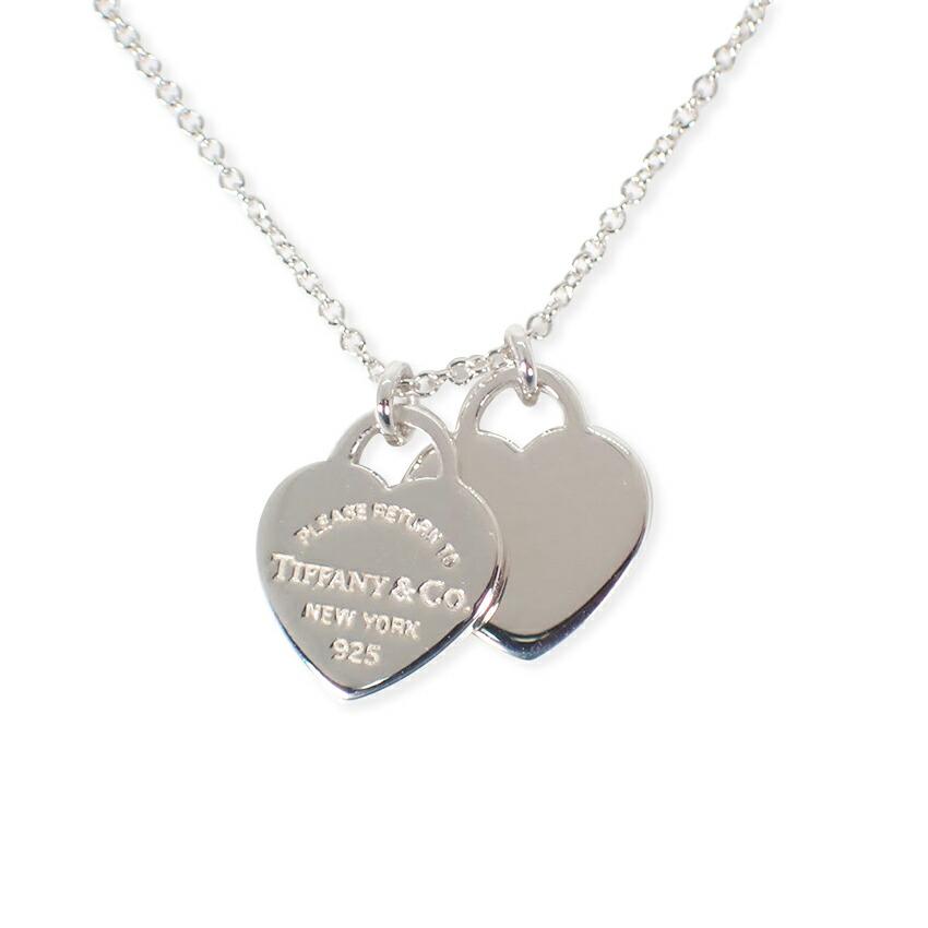

[Вживаний] TIFFANY/Тіффані 925 Підвіска з подвійним сердечком Return to Tiffany/g486-94