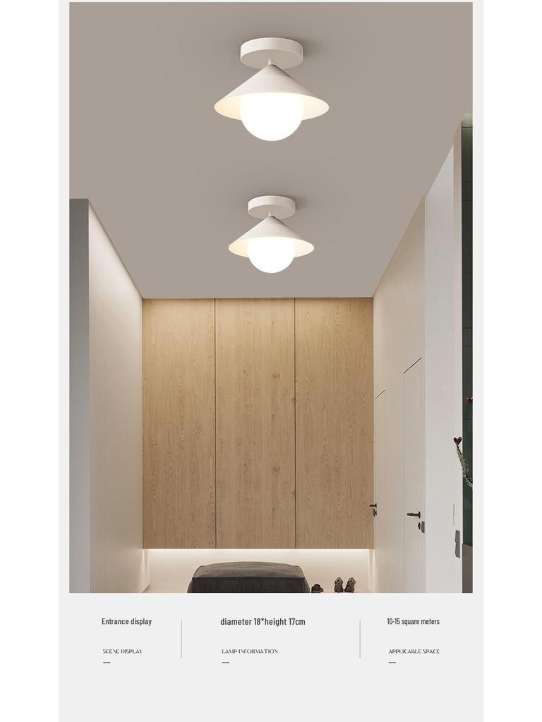 Nordic Modern Cream Corridor & Foyer Light for Living Room, Bedroom, and Balcony