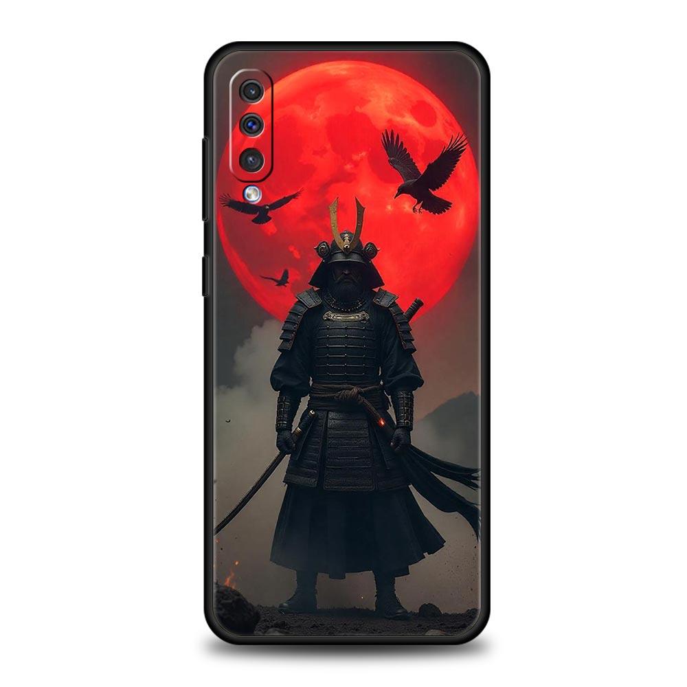 Japanese Samurai Art Phone Case For Samsung A56 A36 A26 A24 A12 A14 A16 A50 A70 A20E A22 A40 A34 A54 A42 A52 5G A04s A06 Cover