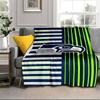 Coperta Portatile/Morbida Seattle Seahawks Logo Coperta da Letto Adatta per Viaggi Campeggio Soggiorni Uffici Divani Regali per Fan