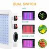 1000W LED Grow Light for Indoor Plants 216 LEDs Full Spectrum Veg and Bloom Dual Switch IP65 Waterpr