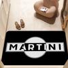 M-Martinis Logo Door Mat Kids Room Bedroom Decoration Balcony Anti-Slip Doormat Living Room Doormat Area Rug