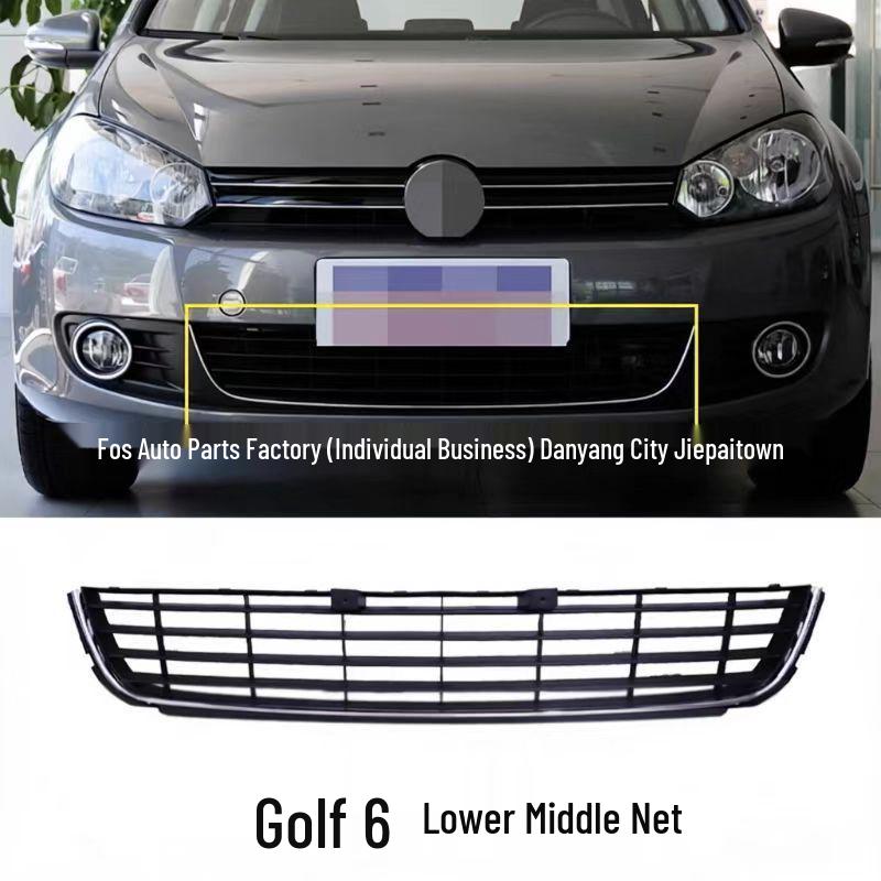 

Volkswagen Golf MK6 Front Lower Grille Cooling Vent Mesh Cover 5K0853677