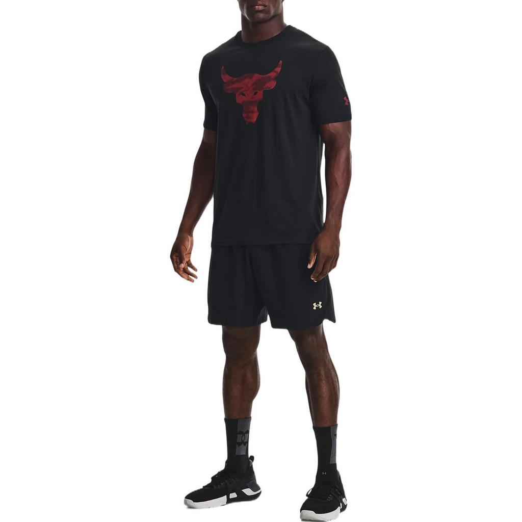 Under Armour Project Rock T Shirt Men's Black 1371214-001