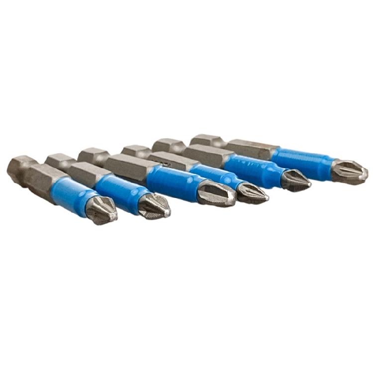 Impact Magnetic Crossed Bit PH2 Bit Steel Crossed Head Drill Bit Screwdriver Bit 1/4 Hex Shank Nonslip