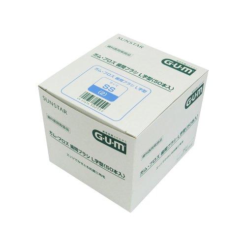 

Межзубные щетки Sunstar Gum Pros 50 шт., Г-образной формы (SS (синий))