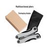 Multifunctional Mini Folding Pliers - Compact, Colorful, Reversible Hand Tool