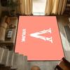 V-Vrunk Printed Small Carpet Anti-Slip Kitchen Fashion Bedroom Non Slip Washable Rug Luxury Living Room Entrance Decoration